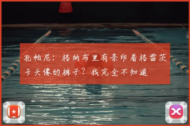 孔帕尼：格纳布里有条印着格雷茨卡头像的裤子？我完全不知道