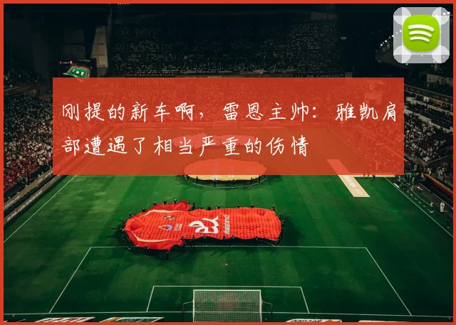 刚提的新车啊，雷恩主帅：雅凯肩部遭遇了相当严重的伤情